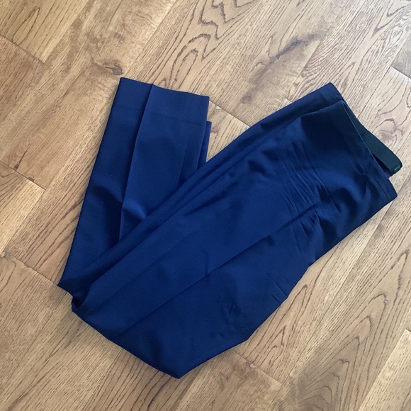 Ralph Lauren Navy Wool Pant - Picture 3 of 10